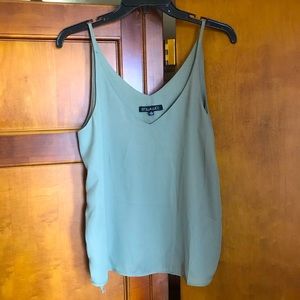 Sage Green Loose Tank